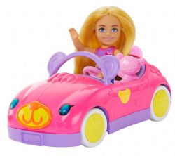 BARBIE CHELSEA - VÉHICULE AVEC CHELSEA ET TEDDY